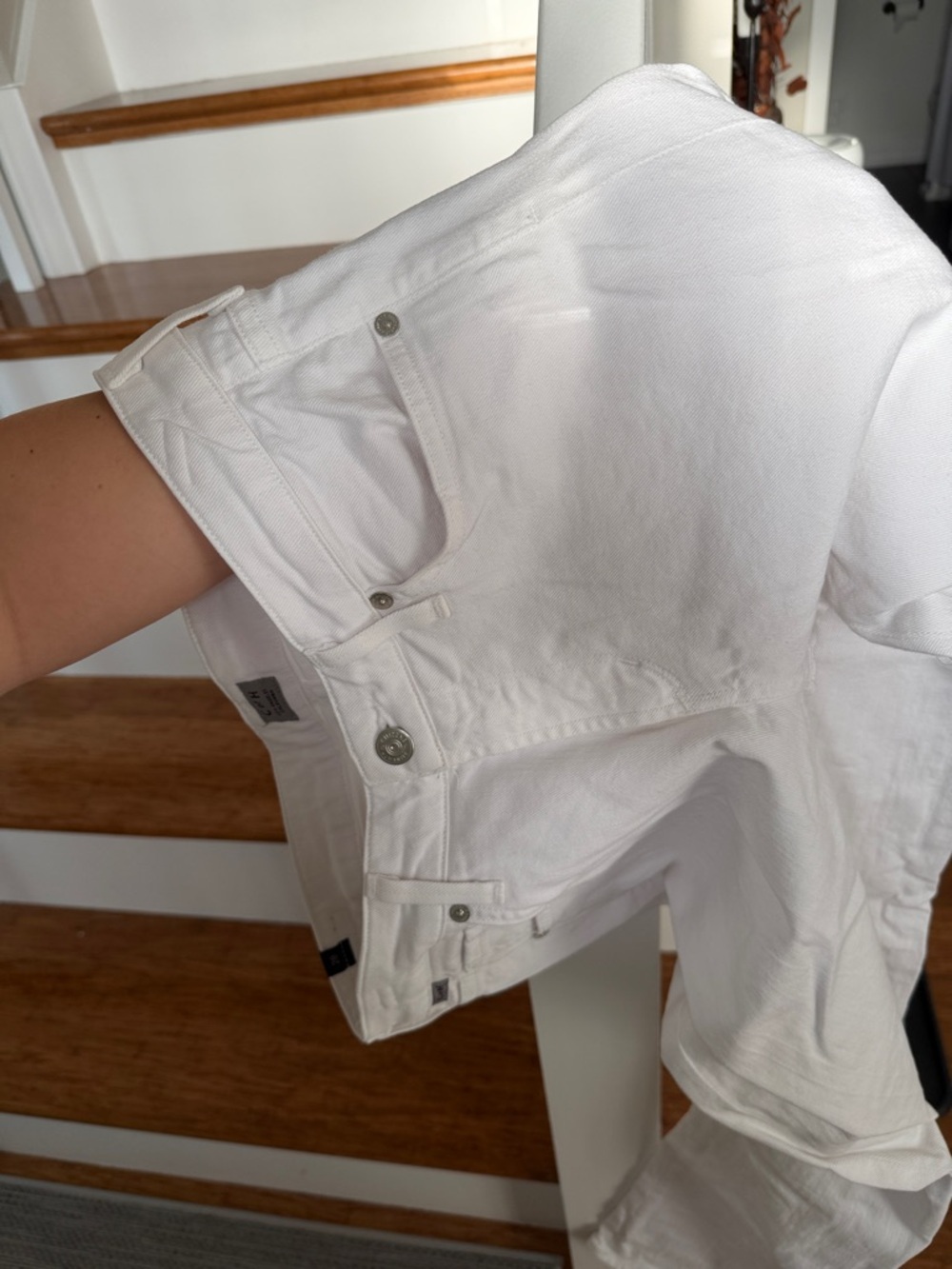 Citizens of Humanity Women's Arielle Mid Rise Slim Fit Jeans Size 28 White - Picture 9 of 10